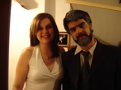 2008 Τα τέσσερα πόδια του τραπεζιού · πρόβες παρασκήνια