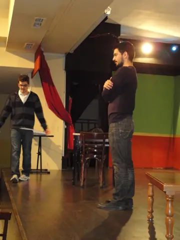 2011 Αχ Αυτά τα φαντάζματα · Πρόβες παρασκήνια