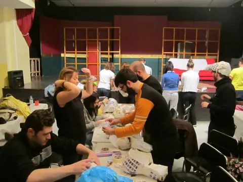 2013 Ρινόκερος · Πρόβες Παρασκήνια